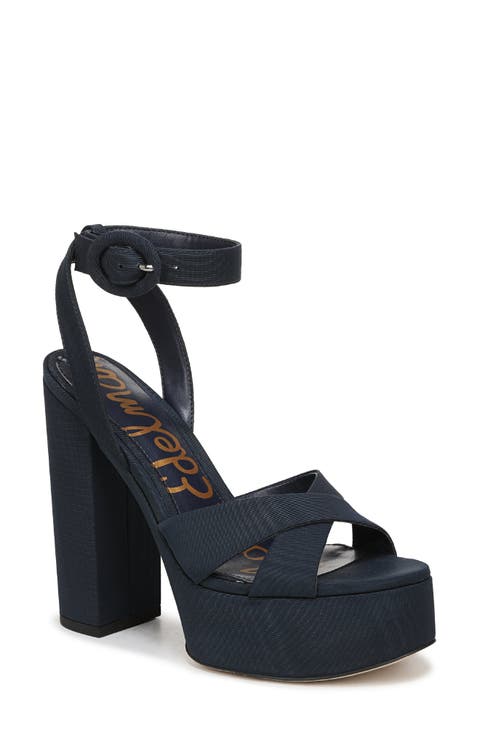 Savannah Ankle Strap Platform Sandal (Women)