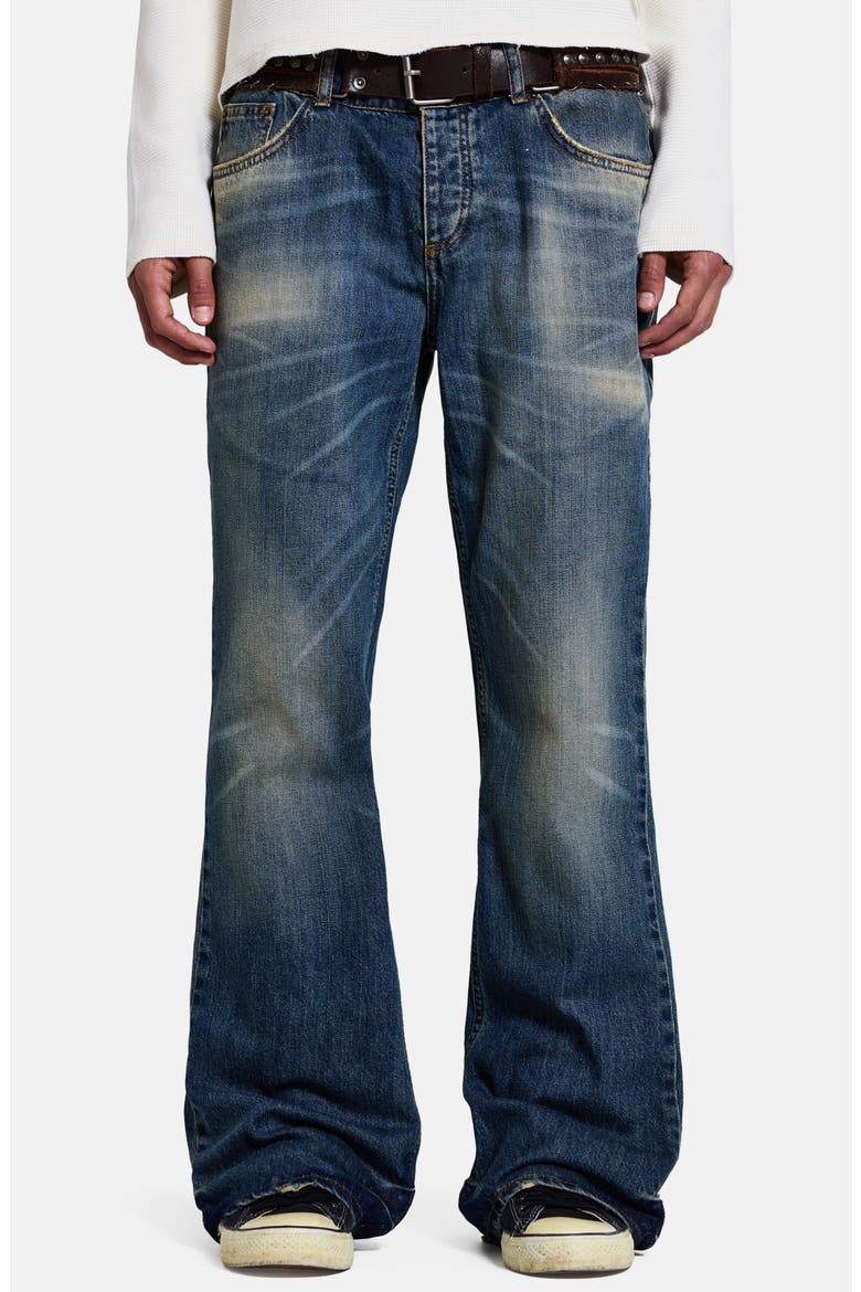 Jude Flare Leg Jeans, Main, color, DENIM