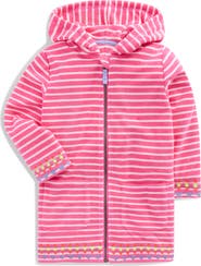 Mini Boden Kids' Romie Terry Cloth Zip Cover-Up