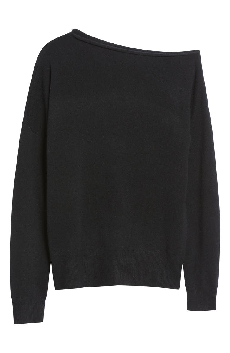 Nordstrom Off the Shoulder Cashmere Sweater, Alternate, color,