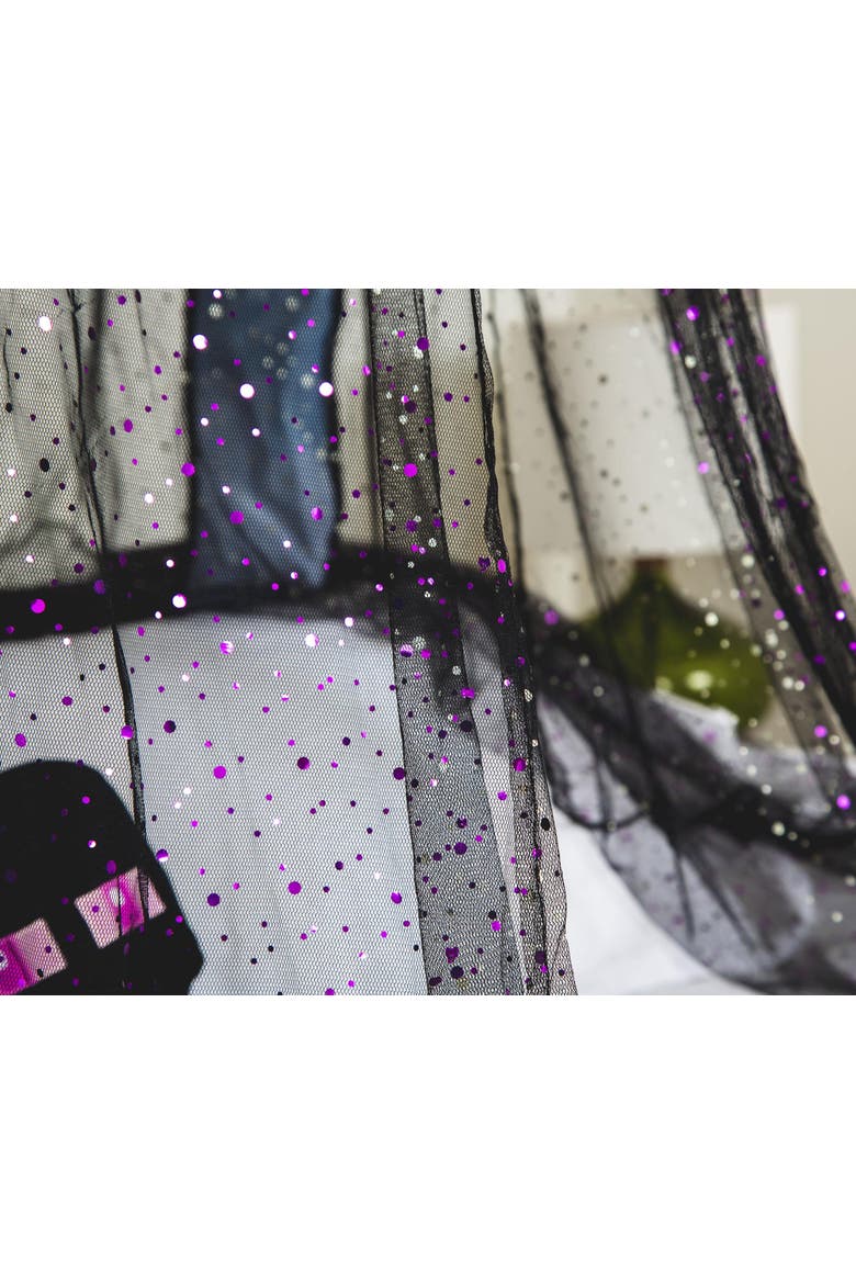 Enderman Kids Bed Canopy for Ceiling, Hanging Curtain Netting, Alternate, color, Black