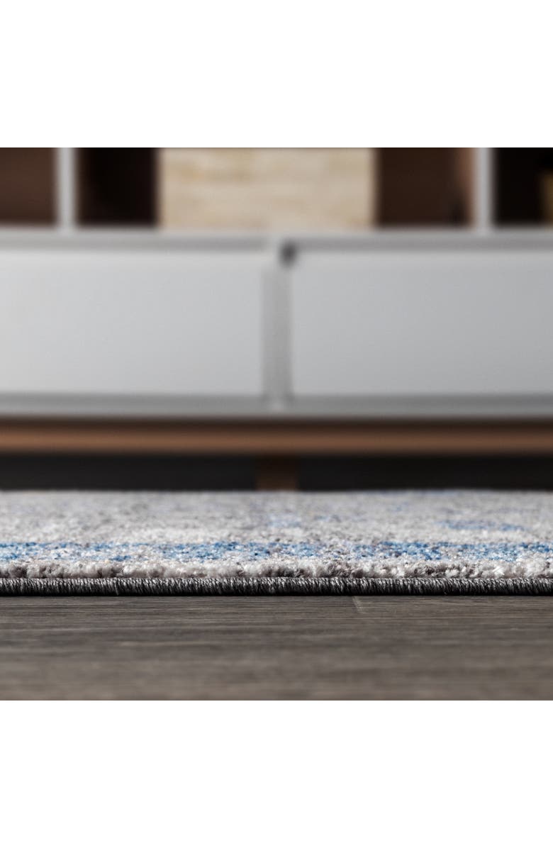 JONATHAN Y Anatolia Vintage Medallion Peacock Area Rug, Alternate, color, Peacock Blue/Gray