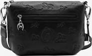Cavalinho Cavalo Lusitano 401 Embossed Leather Crossbody Bag