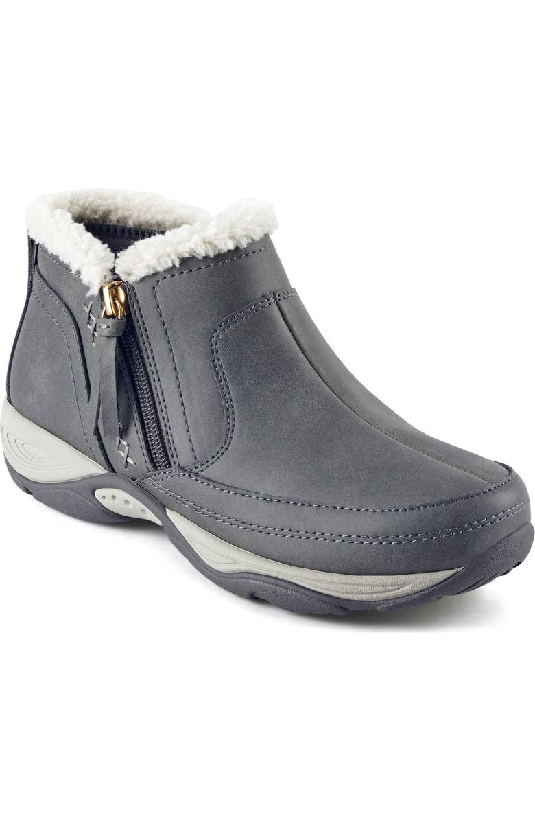 Easy Spirit Epic Water Resistant Ankle Boot, Main, color, Dark Grey