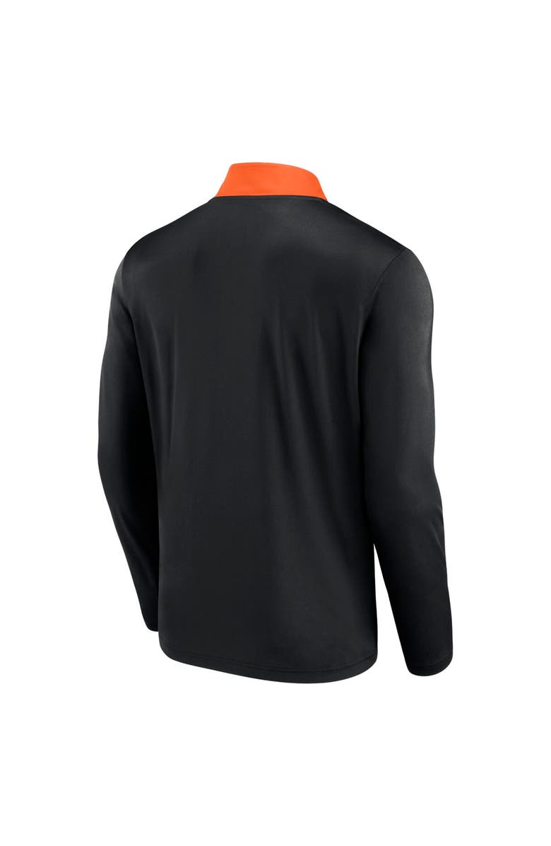 FANATICS Men's Fanatics Black San Francisco Giants Unstoppable Quarter-Zip Top, Alternate, color, Black