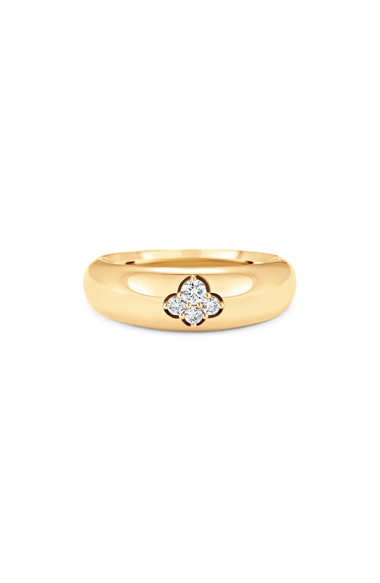Sara Weinstock Dujour Diamond Cluster Ring, Main, color, Yellow Gold/ Diamond