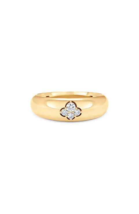 Dujour Diamond Cluster Ring