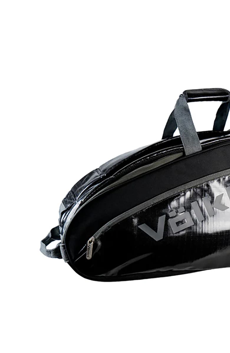 Volkl Primo Combi Black and Charcoal Tennis Bag, Alternate, color, Black/Charcoal