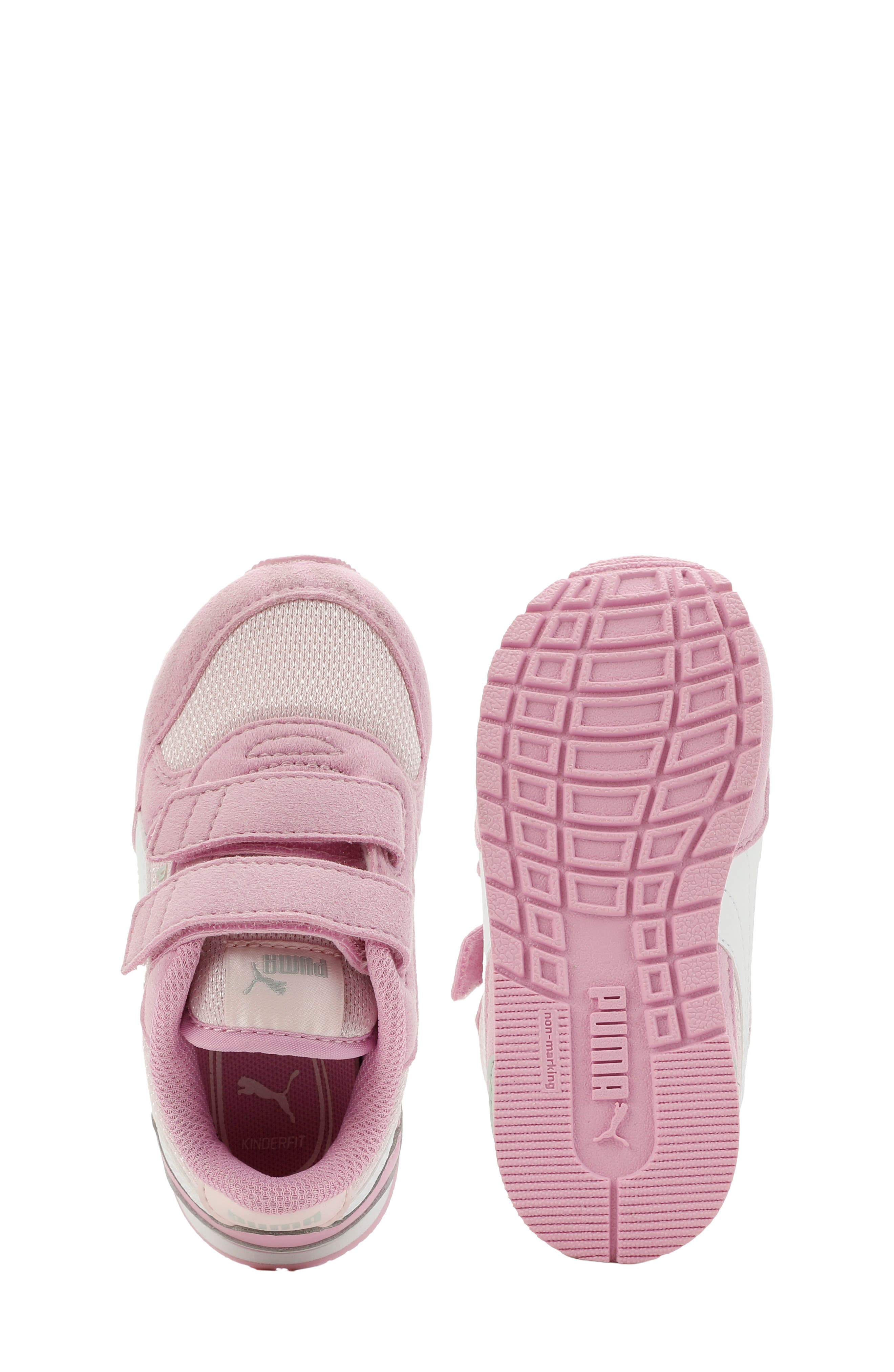 Kids' St Runner V4 Mesh Sneaker, Alternate, color, POWDER PINK/ WHITE/ MINT