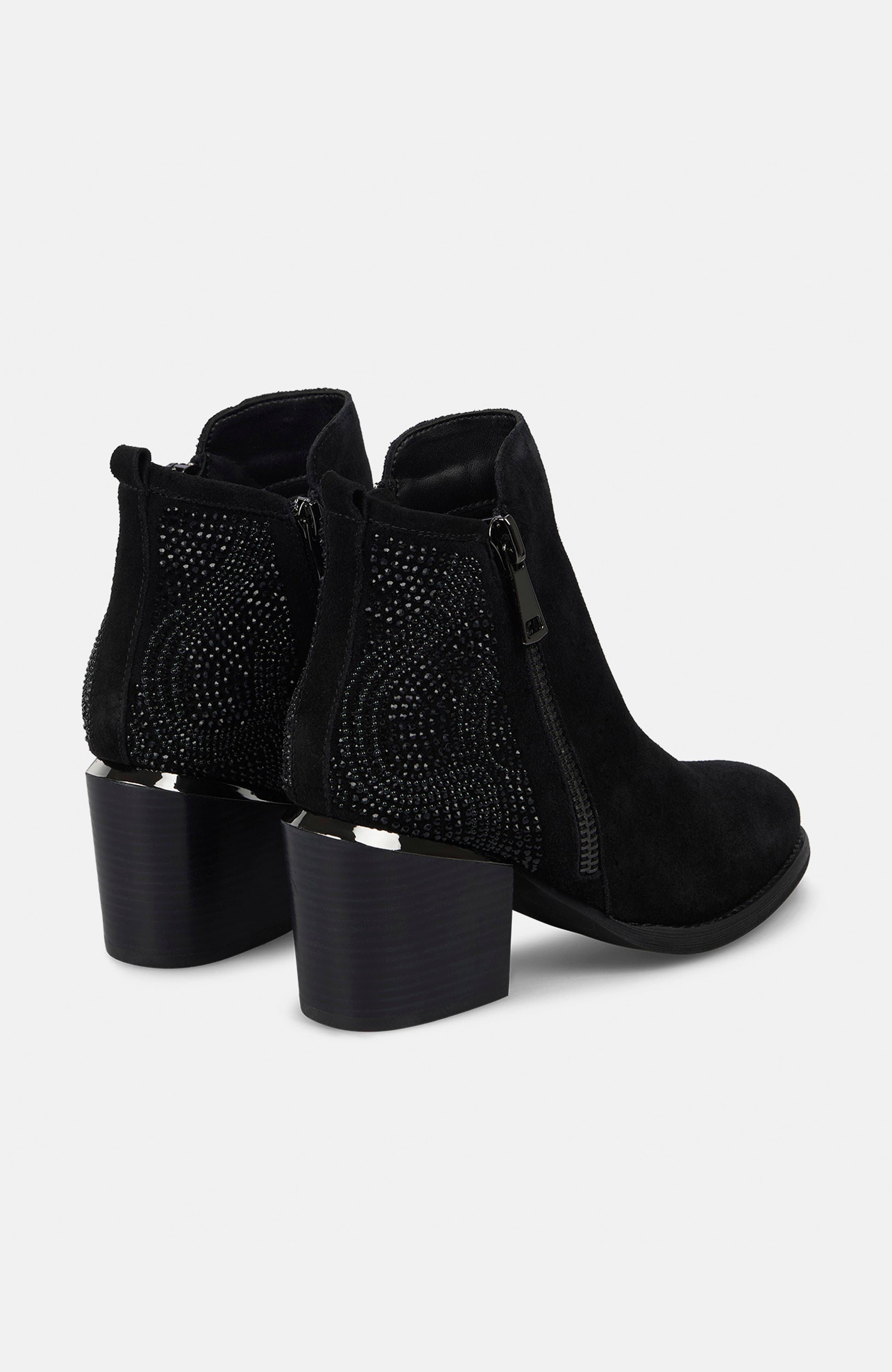 Detail Bootie, Alternate, color, Black