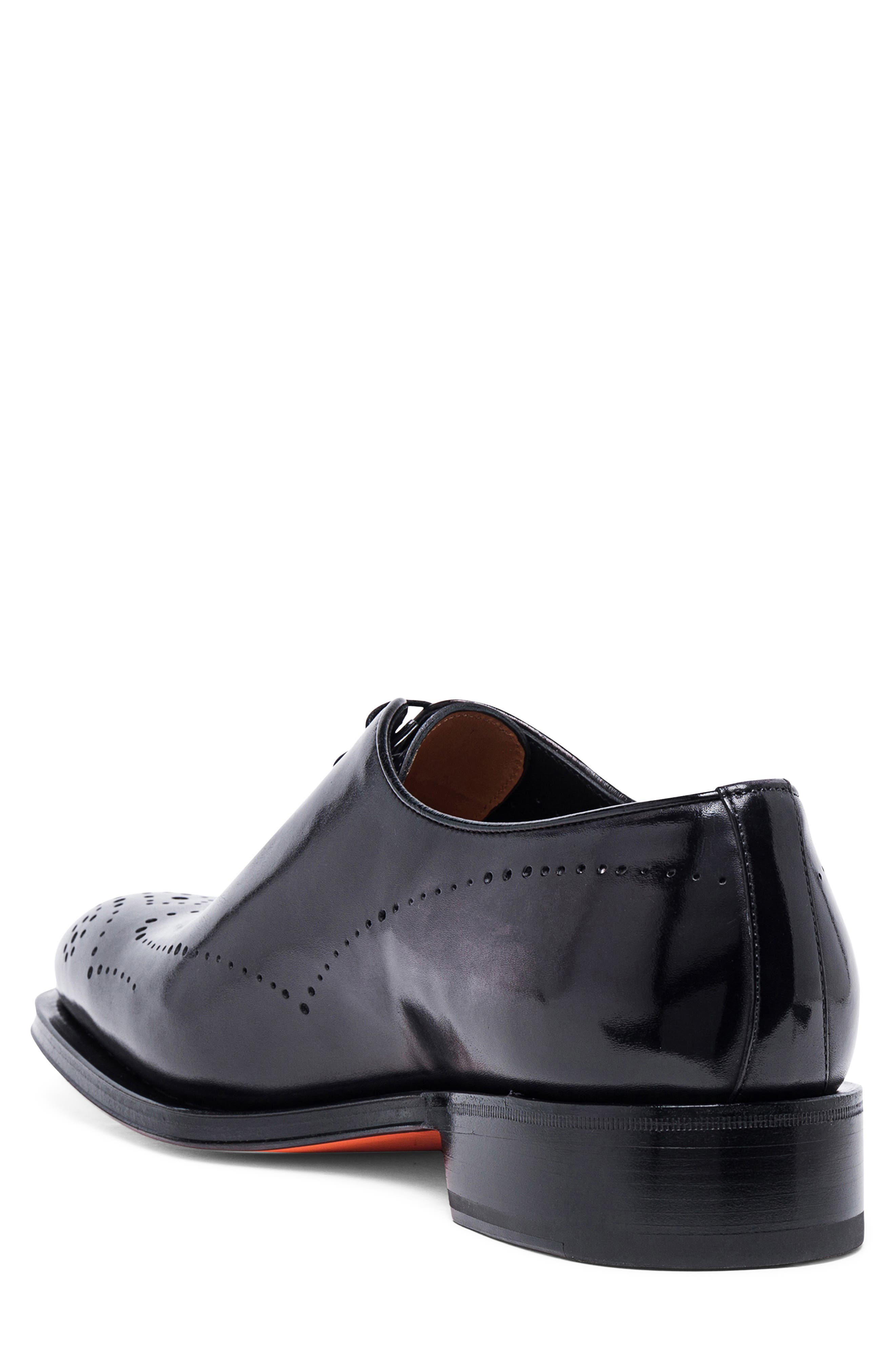 Leather Wingtip Oxford, Alternate, color, GREY
