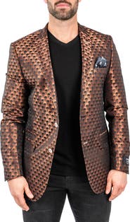 Maceoo Skull Repeat Sport Coat