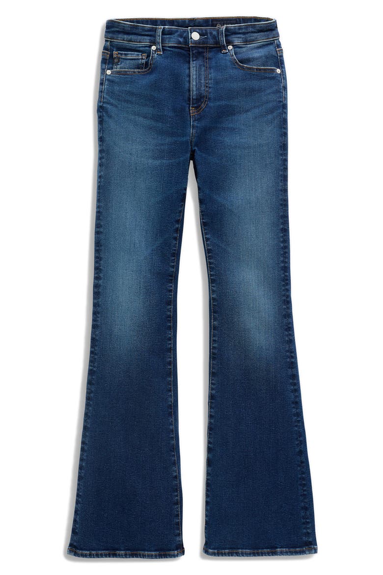 Farrah High Waist Bootcut Jeans, Alternate, color, HARD BOP