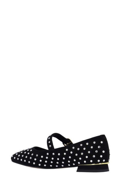 J. Reneé Faron Mary Jane Flat In Black