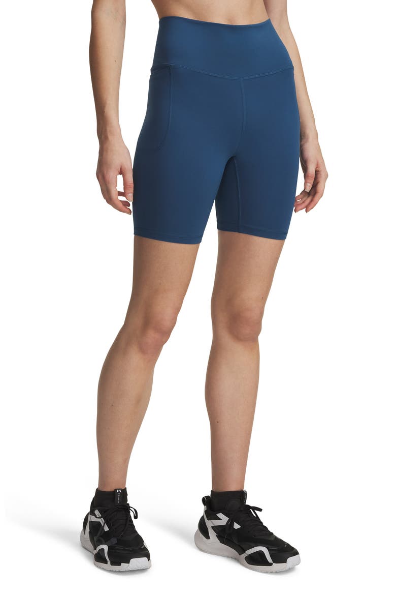 Meridian Bike Shorts, Main, color, WHAM BLUE / / WHAM BLUE