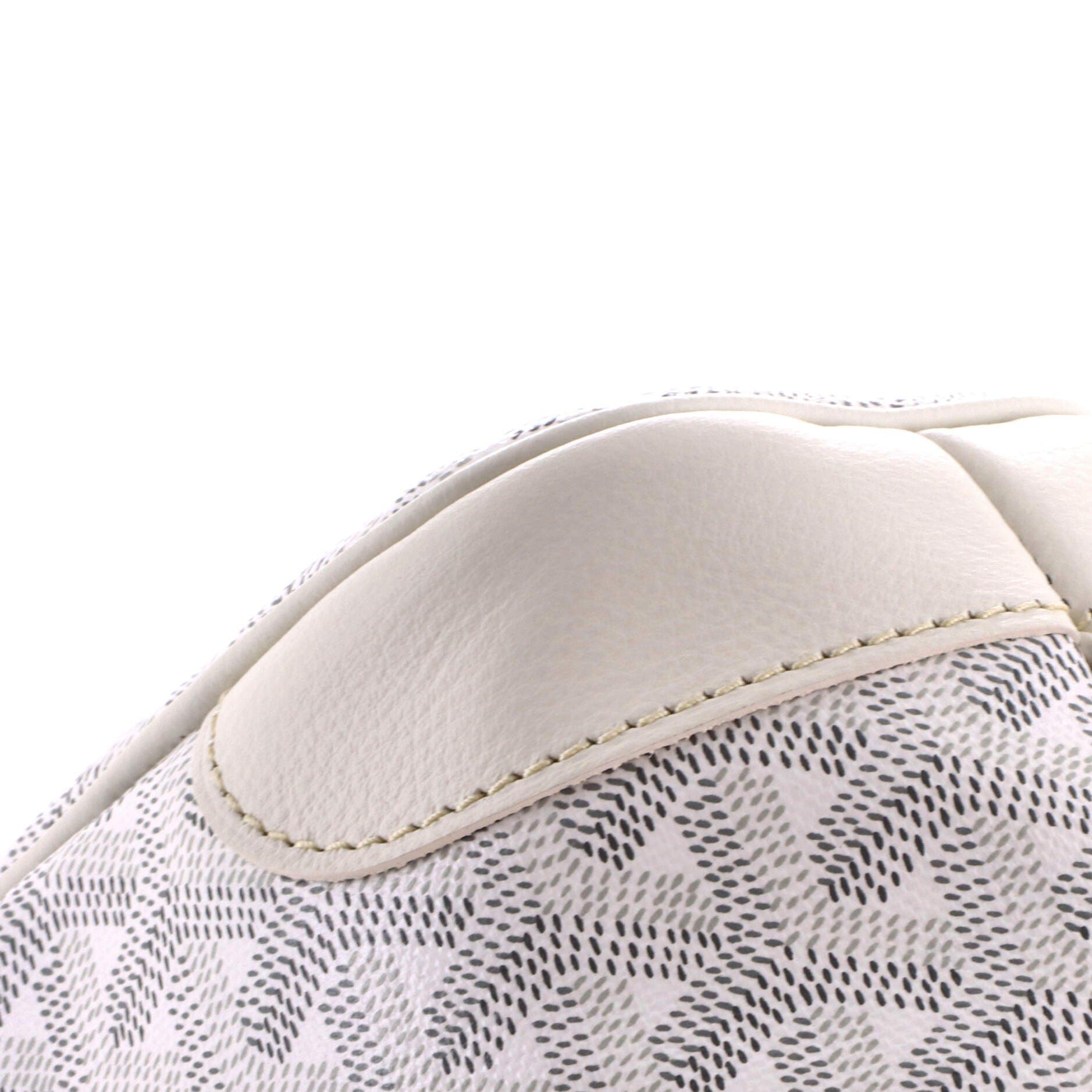 Pre-Owned Goyard Beluga Bag Coated Canvas Mini, Alternate, color, White