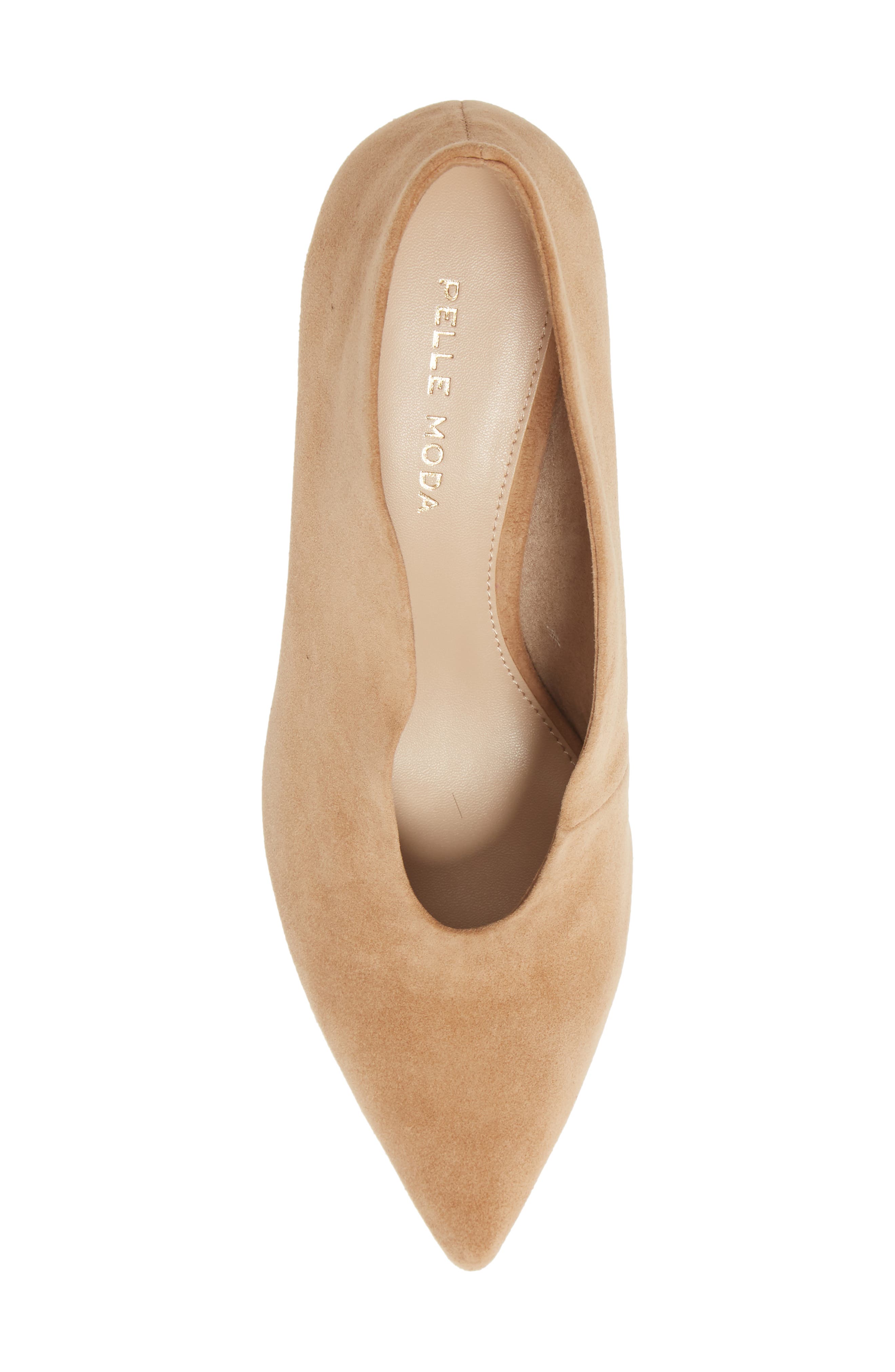 Helena Pump, Alternate, color, LATTE SUEDE