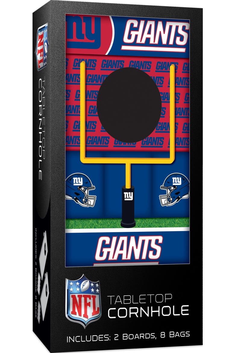 New York Giants NFL Tabletop Cornhole, Main, color, Multicolor