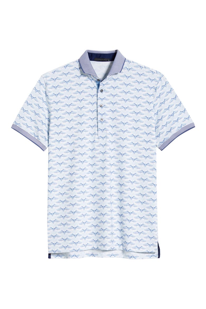 Silver Stilt Performance Polo, Alternate, color, ARCTIC