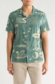 Roark Bless Up Trail Performance Short Sleeve Button-Up Shirt