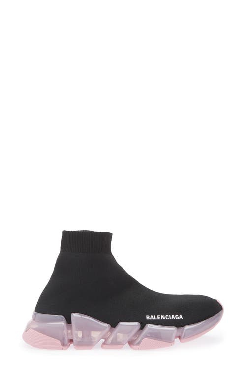 Balenciaga Speed 2.0 Lt Sock Sneaker In Black
