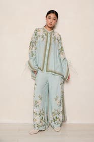 RAISHMA Hilda Blue Shirt