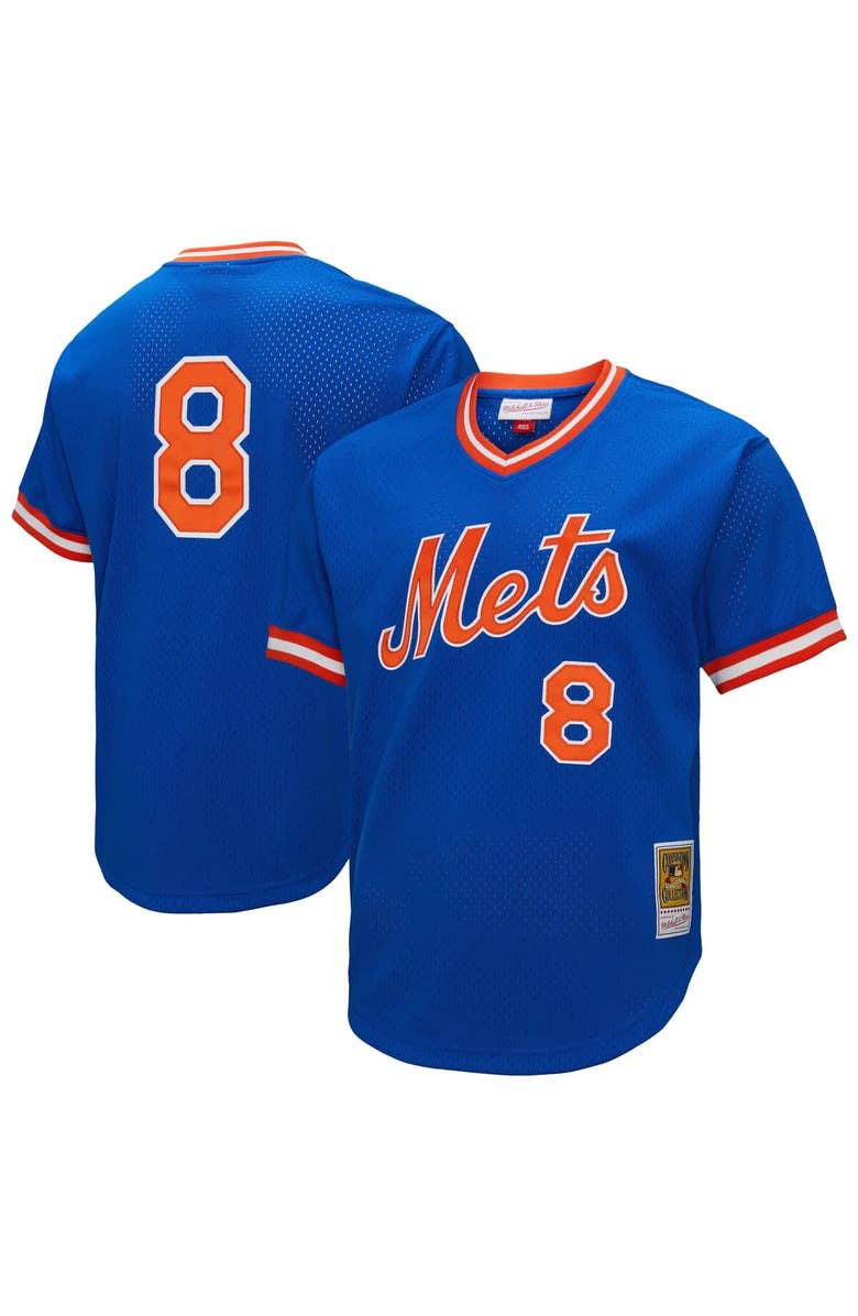 Mitchell & Ness Men's Mitchell & Ness Gary Carter Royal New York Mets Big & Tall Cooperstown Collection Mesh Batting Practice Jersey, Main, color, Royal