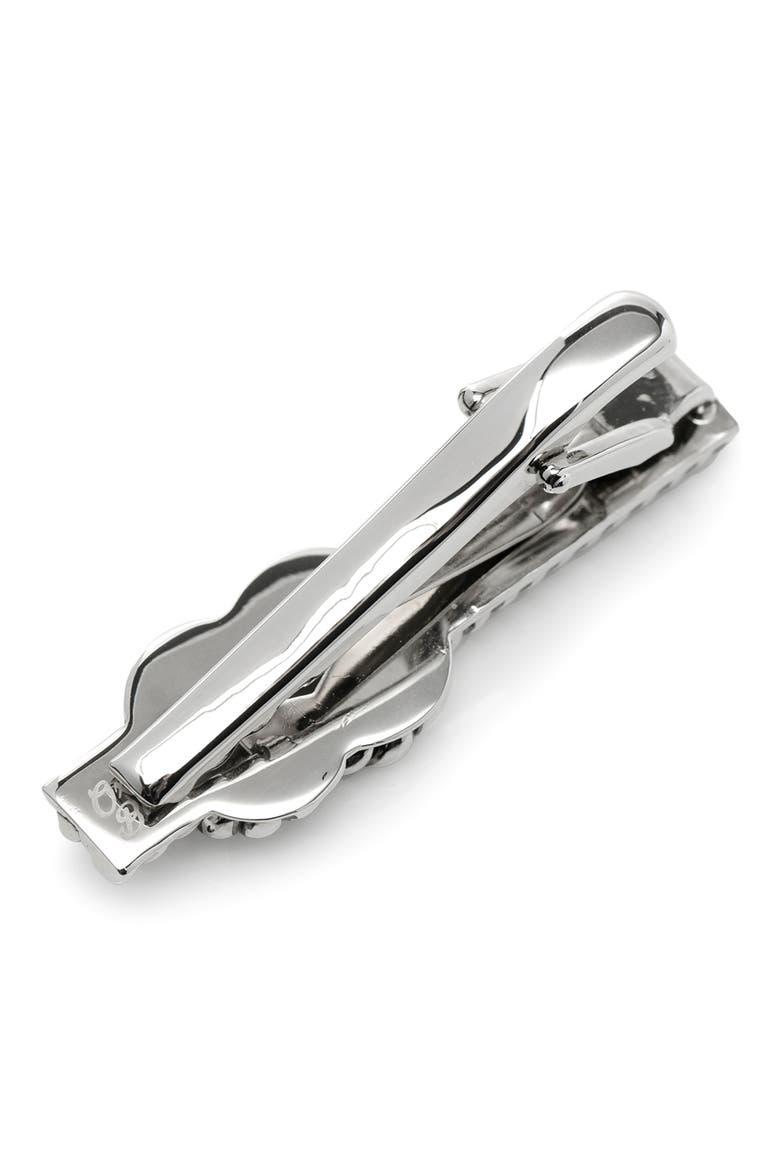 Rope Knot Tie Clip, Alternate, color, SILVER