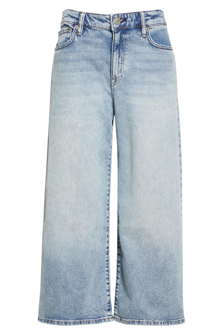 Crop Wide Leg Jeans, Alternate, color, ALICIA WASH