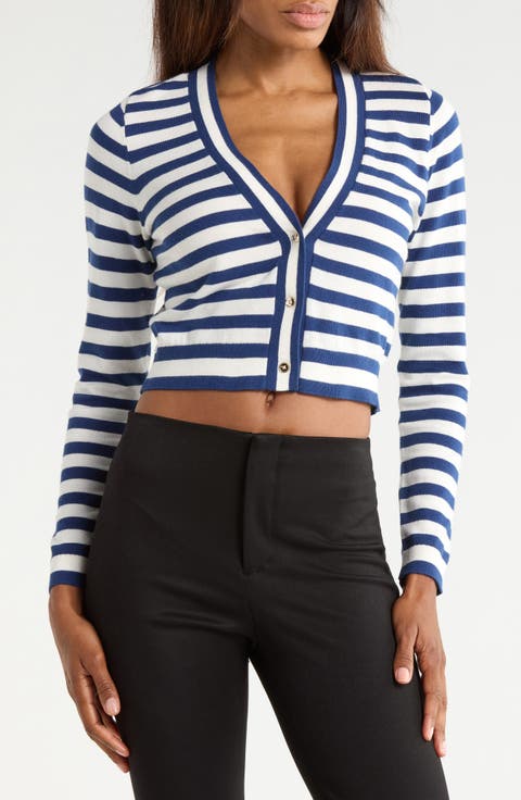 Grace Shrunken Cardigan Sweater