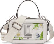 KARL LAGERFELD PARIS Simone Floral Emboridery Crossbody