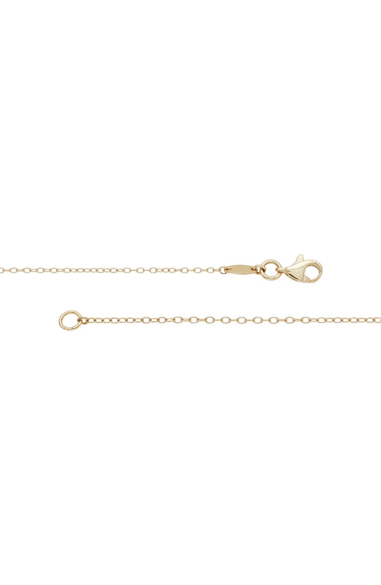 Frankie & Zoe Tri-Tone Mixed Charm Necklace, Alternate, color, Yellow Gold