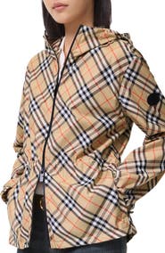 Burberry Check Whitstable Hooded Jacket