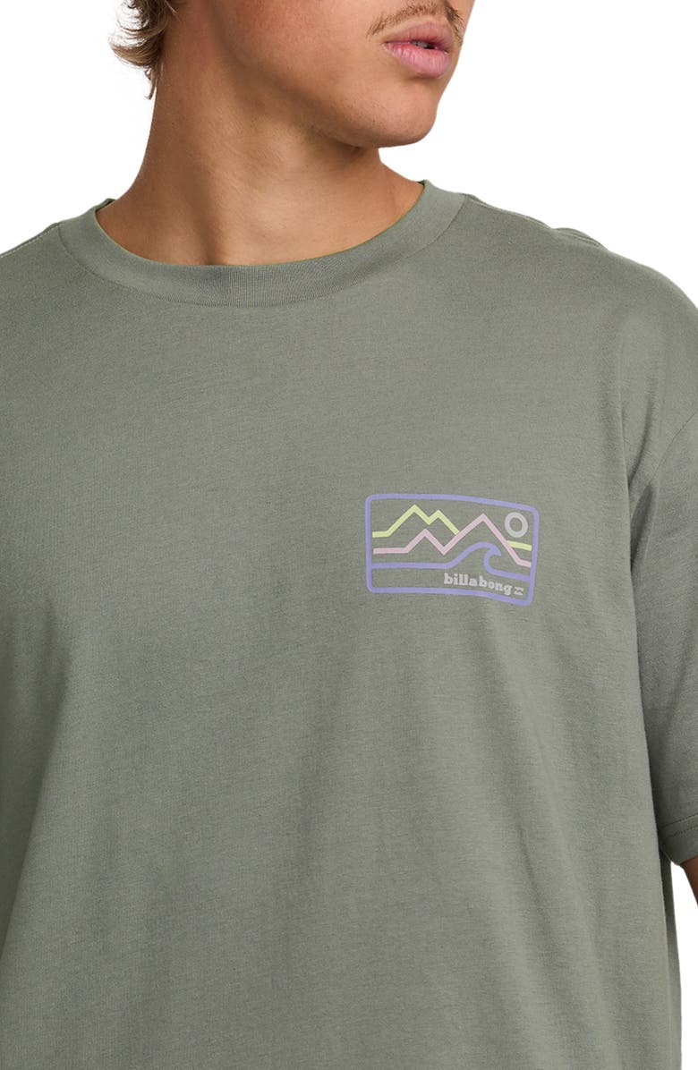 Billabong Range Adventure Division Organic Cotton Graphic T-Shirt, Alternate, color, 