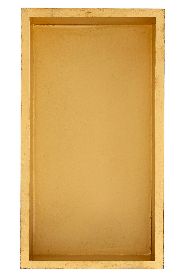 Florentine Wooden Guest Towel Holder, Alternate, color, GOLD