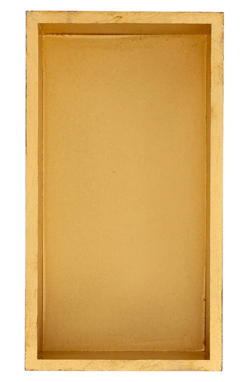 Vietri Florentine Wooden Accessories Guest Towel Holder In Gold