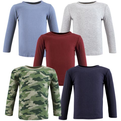 Warm Long-Sleeve T-Shirt Collection 5-Pack (Baby)