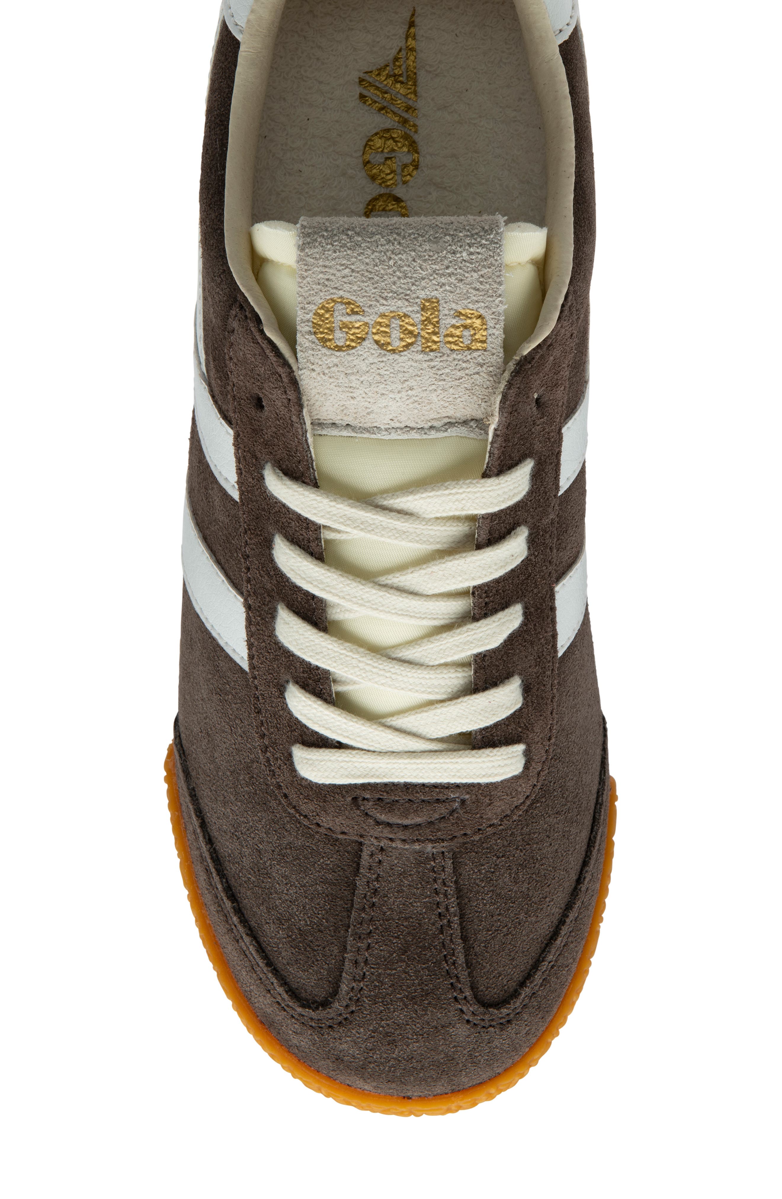 Gola Elan Sneaker, Alternate, color, Mocha/ White