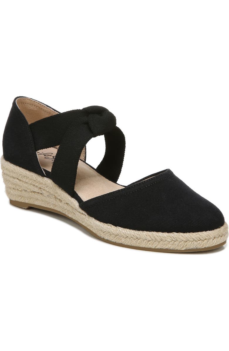 LifeStride Kascade Wedge Espadrille Sandal - Wide Width Available, Main, color,