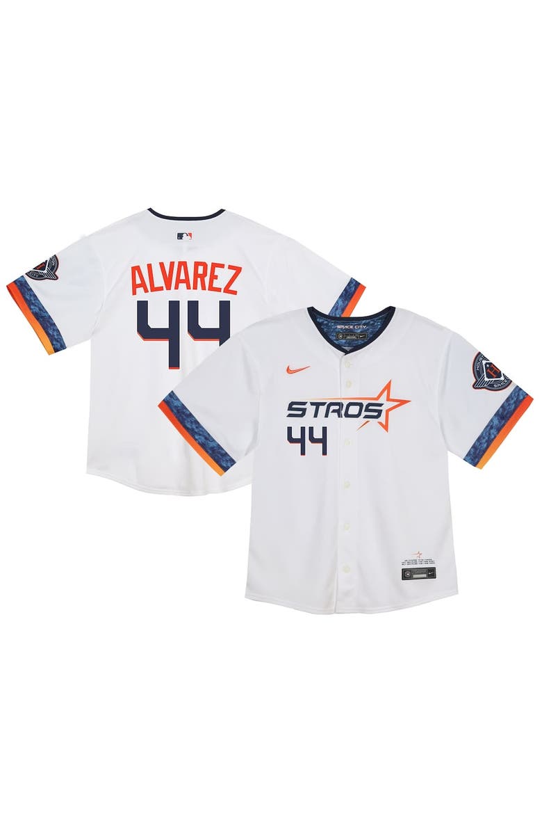 Nike Infant Nike Yordan Alvarez White Houston Astros 2025 City Connect Limited Player Jersey, Main, color, White