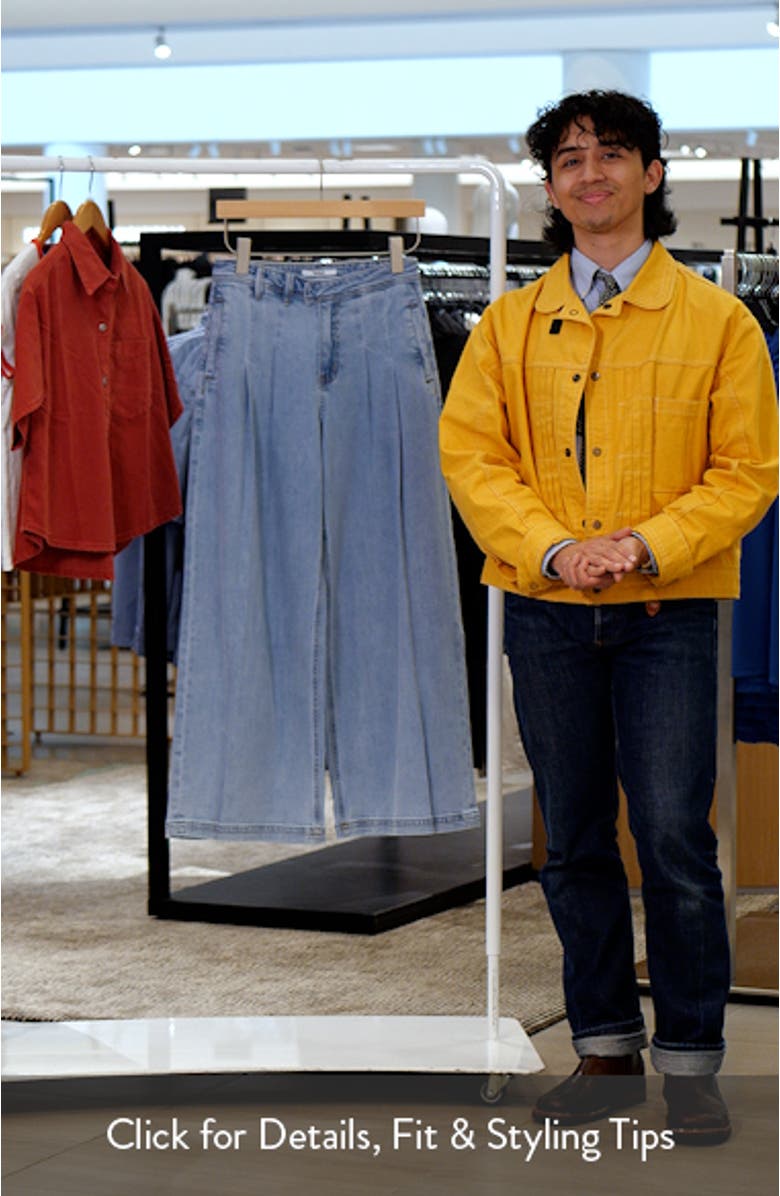 Zephyrine High Waist Wide Leg Jeans, sales video thumbnail
