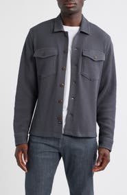 Rails Wells Waffle Knit Shirt Jacket