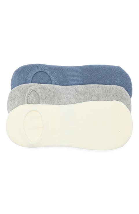 3-Pack Everyday No-Show Socks