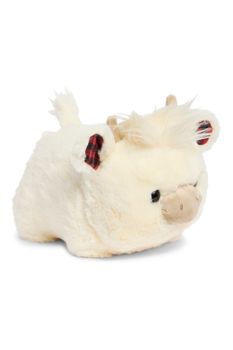 Kids' Holly Highland Cow Stuffed Animal, Main, color, LIGHT BEIGE