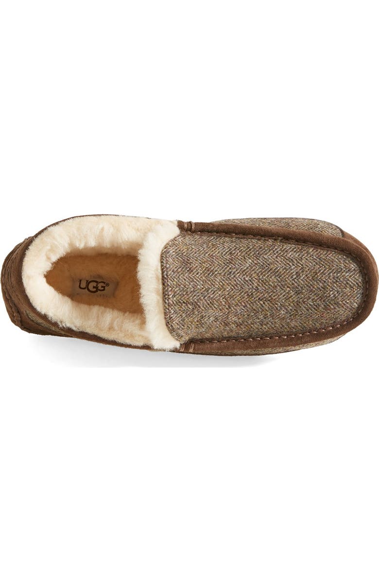 UGG<sup>®</sup> Ascot Tweed Slipper, Alternate, color,
