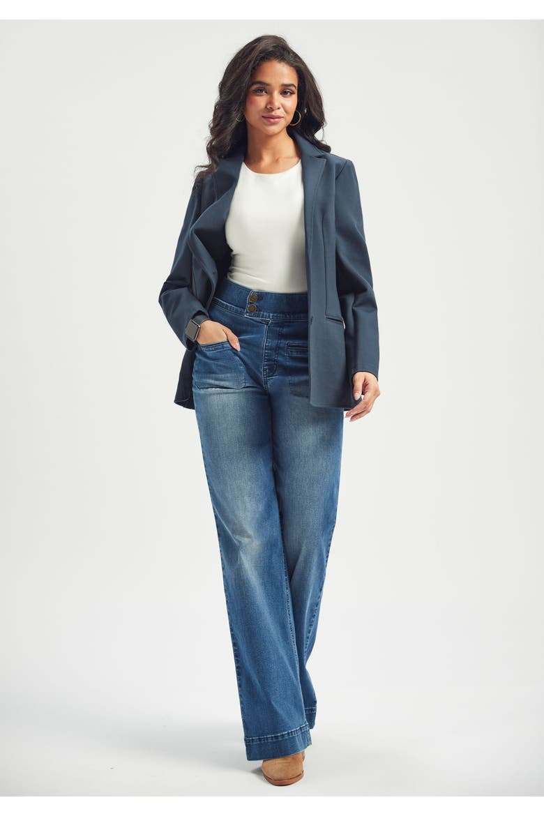 Farah Jeans | High-Waist Wide-Leg Denim, Main, color, Canyon Wash