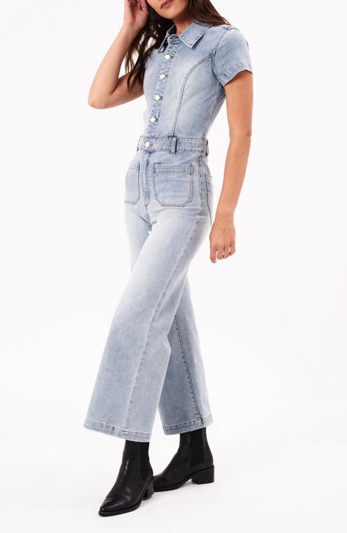 Rolla's Sailor Denim Jumpsuit In Light Vintage Blue