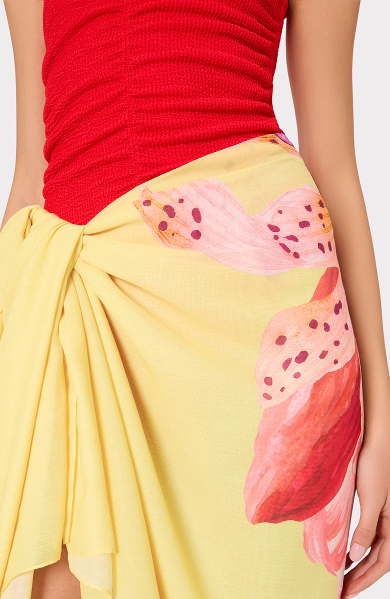Milly Song D'Iris Cover-Up Sarong, Alternate, color,