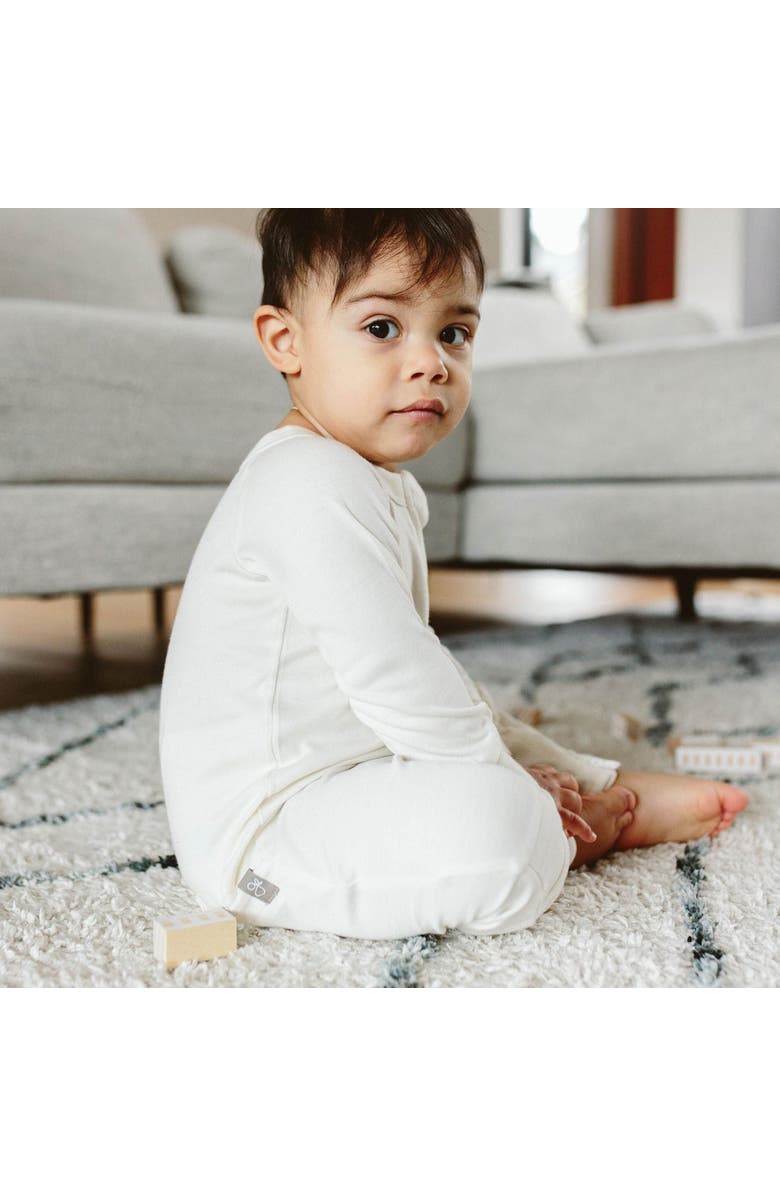 goumikids Goumi Grow With You Zippered Jumpsuit, Alternate, color, Cloud