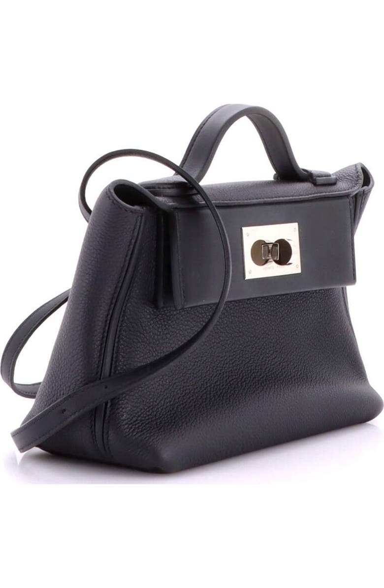 Pre-Owned Hermes 24/24 Bag Togo with Swift 21, Alternate, color, Noir